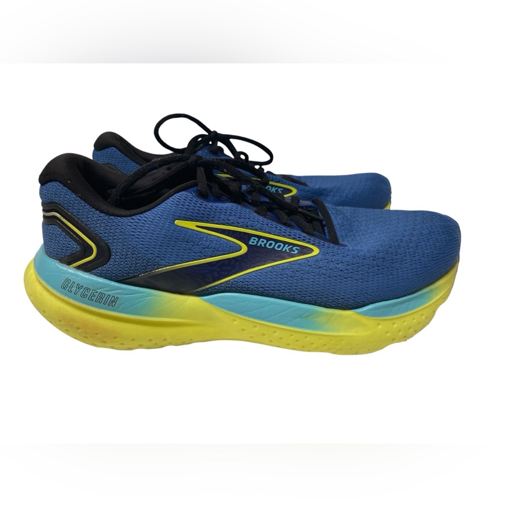 Brooks Men's Athletic Shoes Blue Yellow
